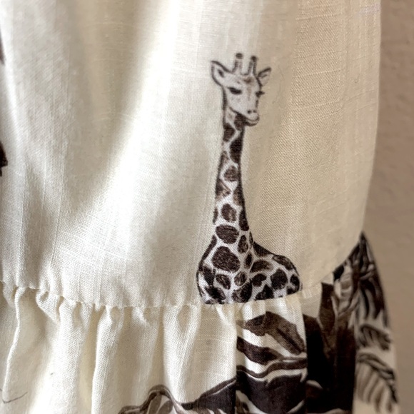 Banana Republic Stampa Tropical Safari Resortwear Wrap Dress Size XS - Picture 10 of 14